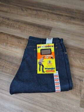 Vintage 1990’s Wrangler Cowboy Cut, ProRodeo, Deadstock NWT, Size 40x36